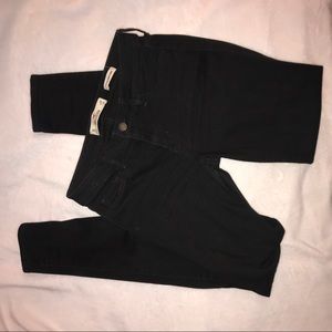 Hollister black jeggins